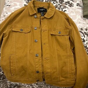 Forever 21 Men's Mustard Jacket